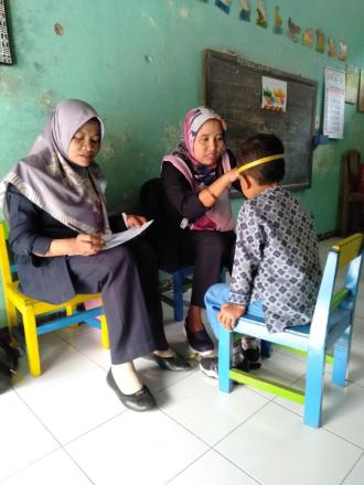 Deteksi Tumbuh Kembang Balita (DTKB) di TK Pertiwi 12