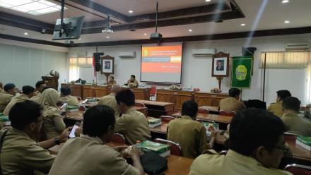 Carik Hadiri Evaluasi Penyelenggaraan Pemerintah Kalurahan dan Persiapan Pembayaran QRIS
