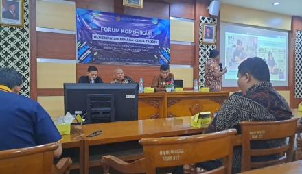 Petugas Gadingsari Mengikuti Forkom Penempatan Kerja TA 2026