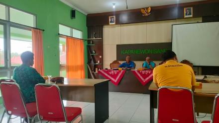 Rapat Koordinasi Persiapan dan Evaluasi Keistimewaan di Kapanewon Sanden