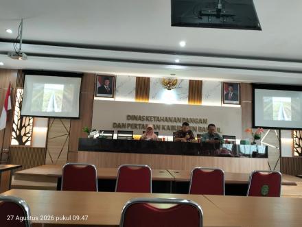 Dukuh Wonorejo I Hadiri Monitoring dan Evaluasi PITER di DKPP Kabupaten Bantul